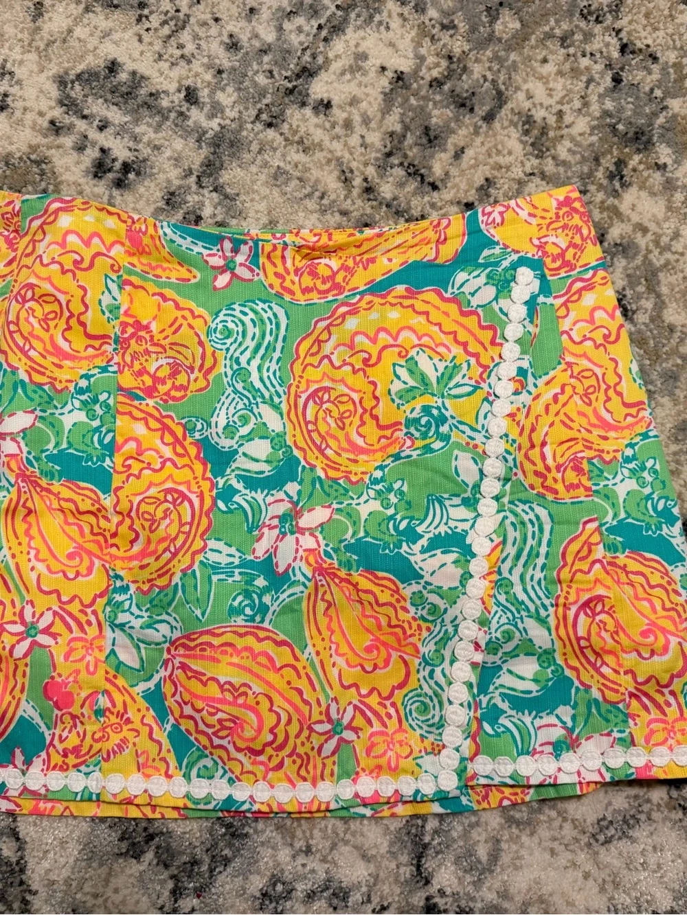 Lilly Pulitzer Dree Skort Size 8 Pop Goes the Lemur Paisley